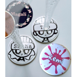 Sous-verre / Marque place et support